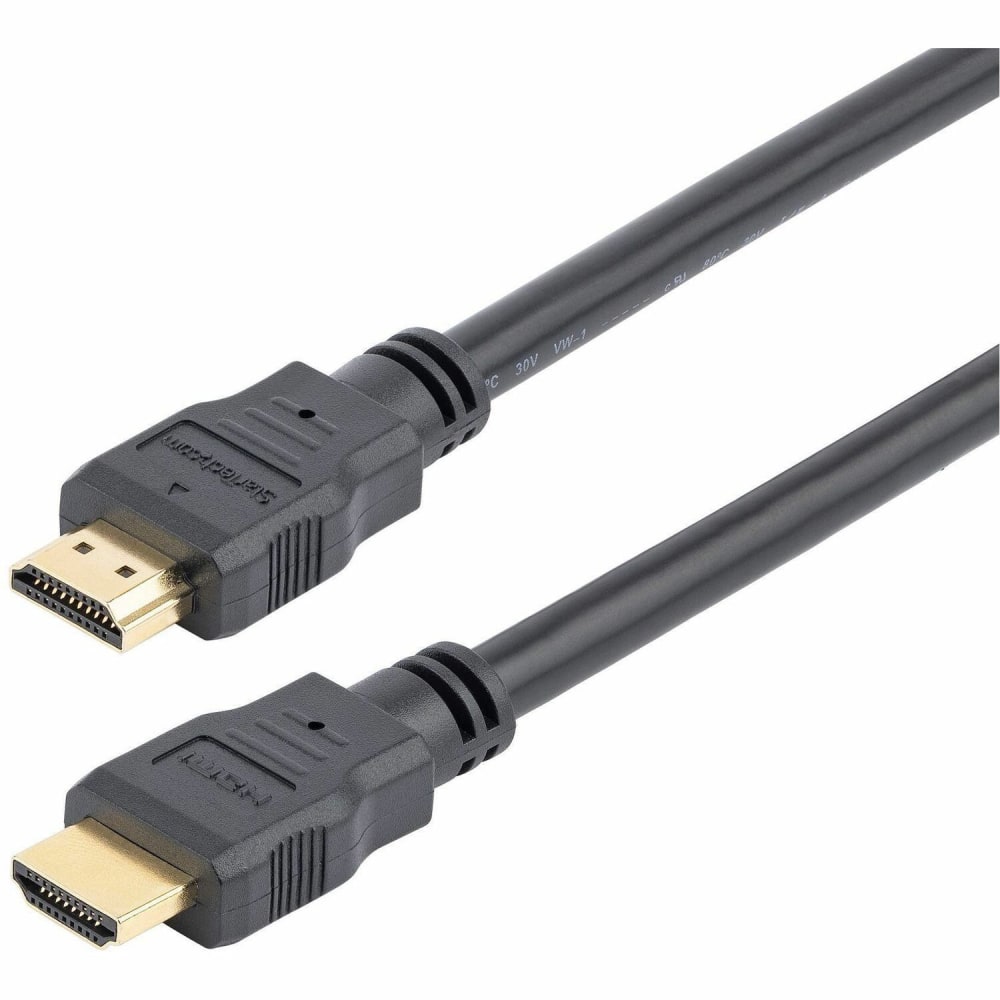 StarTech.com 6ft HDMI Cable, 10 Pack, 4K High Speed HDMI Cable with Ethernet, Ultra HD 4K 30Hz Video, Black HDMI 1.4 Monitor Cord - HDMM610PK MPN:HDMM610PK