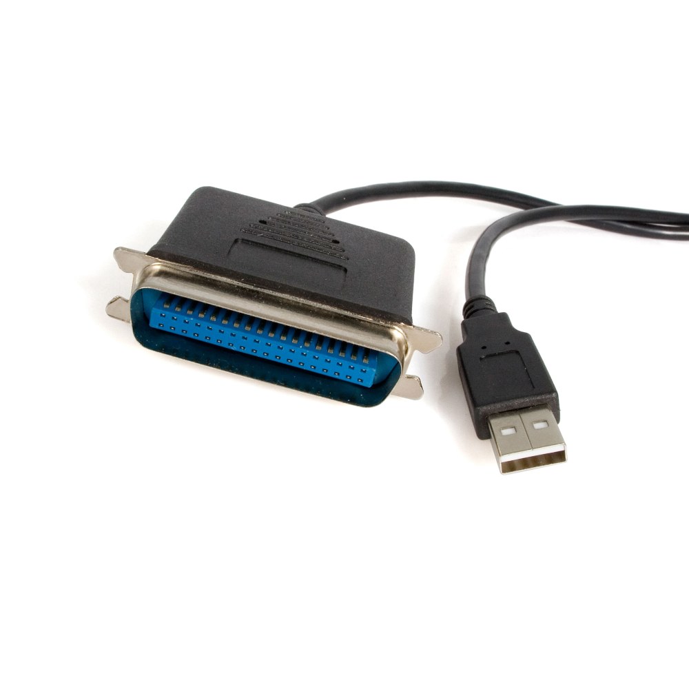 StarTech.com Parallel printer adapter - USB - parallel - 10 ft - Add a Centronics parallel port to your desktop or laptop PC through USB MPN:ICUSB128410