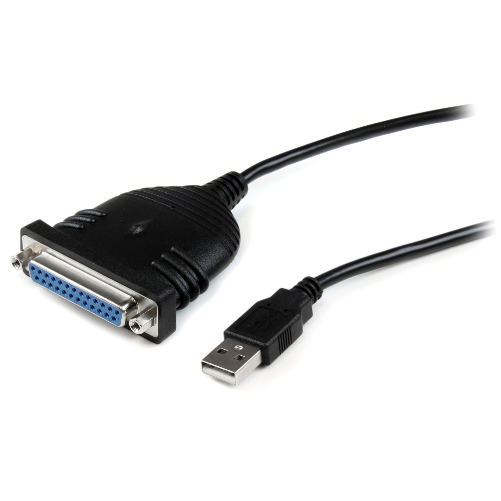 StarTech.com Parallel printer adapter - USB - DB25 parallel - 6 ft - Add a DB25 parallel port to any PC or laptop with a free USB port MPN:ICUSB1284D25