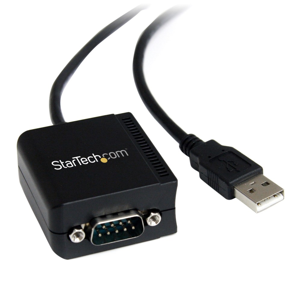 StarTech.com USB to Serial Adapter - Optical Isolation - USB Powered - FTDI USB to Serial Adapter - USB to RS232 Adapter Cable - ICUSB2321FIS MPN:ICUSB2321FIS
