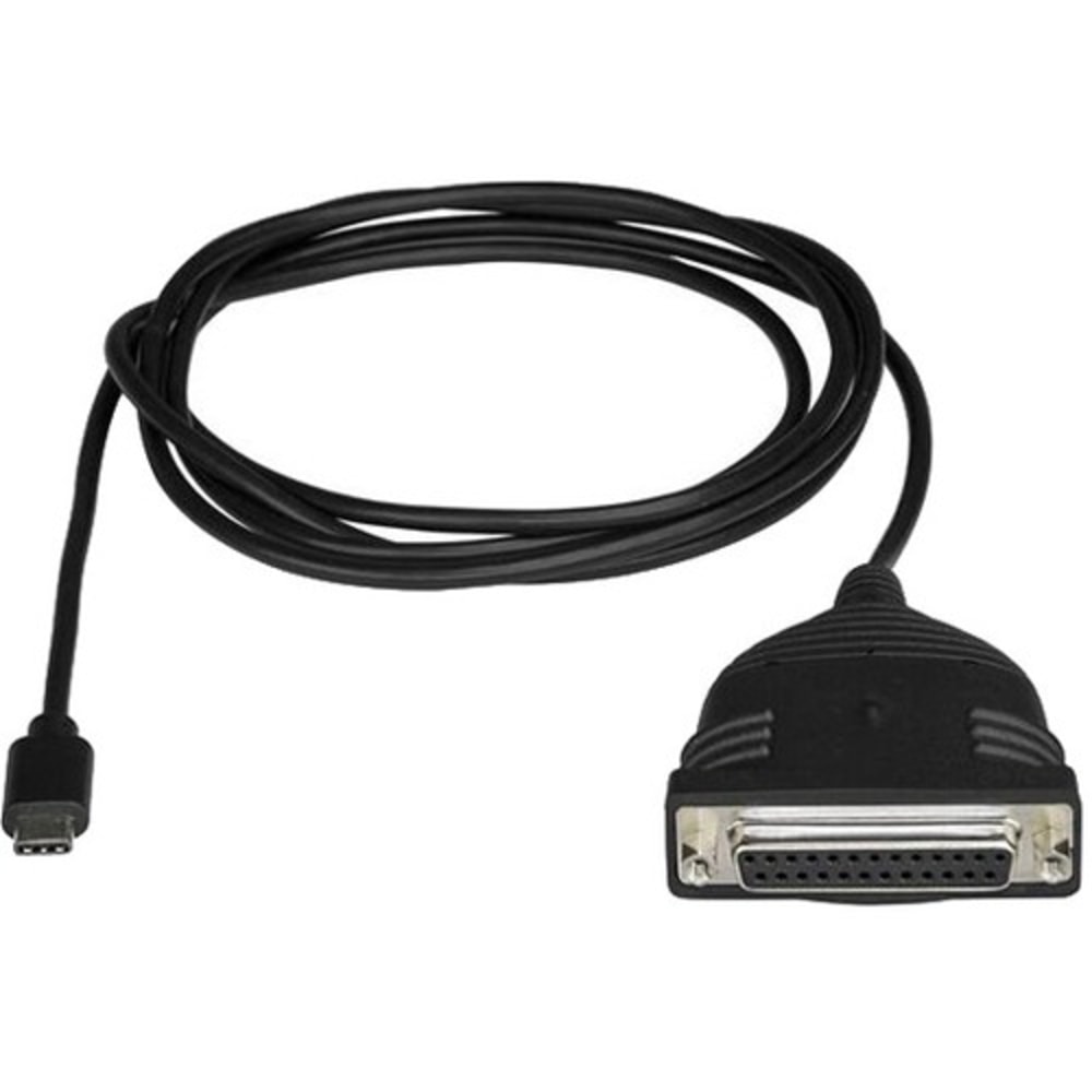 StarTech.com USB C to Parallel Printer Cable - USB to DB25 - Printer Cable Adapter - USB C Printer Cable - ICUSBCPLLD25 MPN:ICUSBCPLLD25