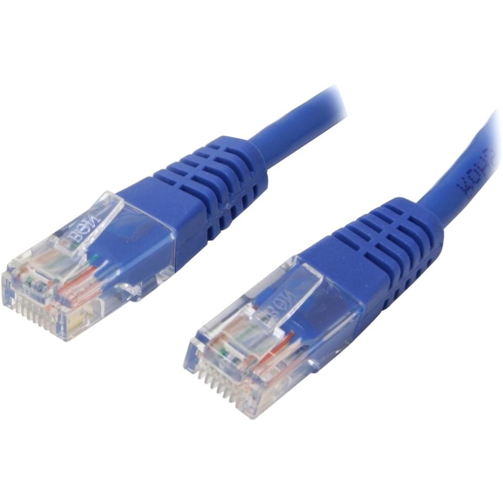 StarTech.com Cat5e Molded UTP Patch Cable, 5ft, Blue MPN:M45PATCH5BL