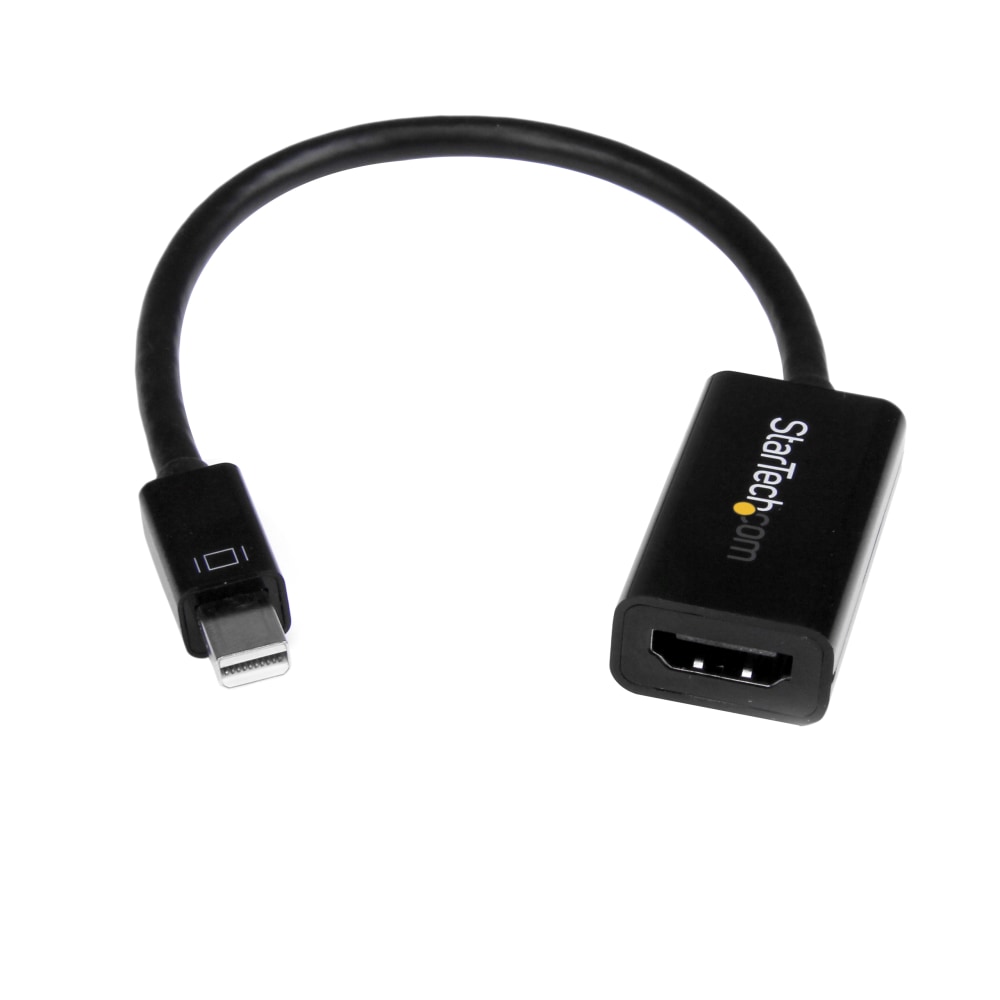 StarTech.com Mini DisplayPort To HDMI 4K Audio/Video Converter, Black MPN:MDP2HD4KS
