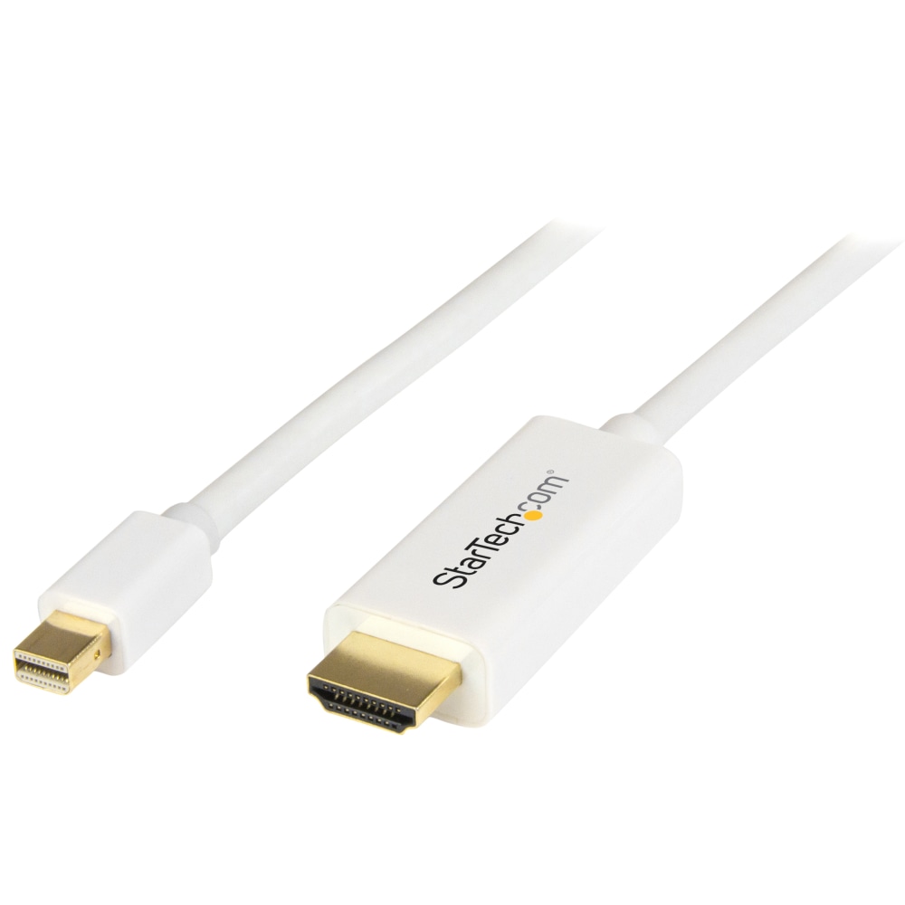 StarTech.com Mini DisplayPort To HDMI Converter Cable, 3ft MPN:MDP2HDMM1MW