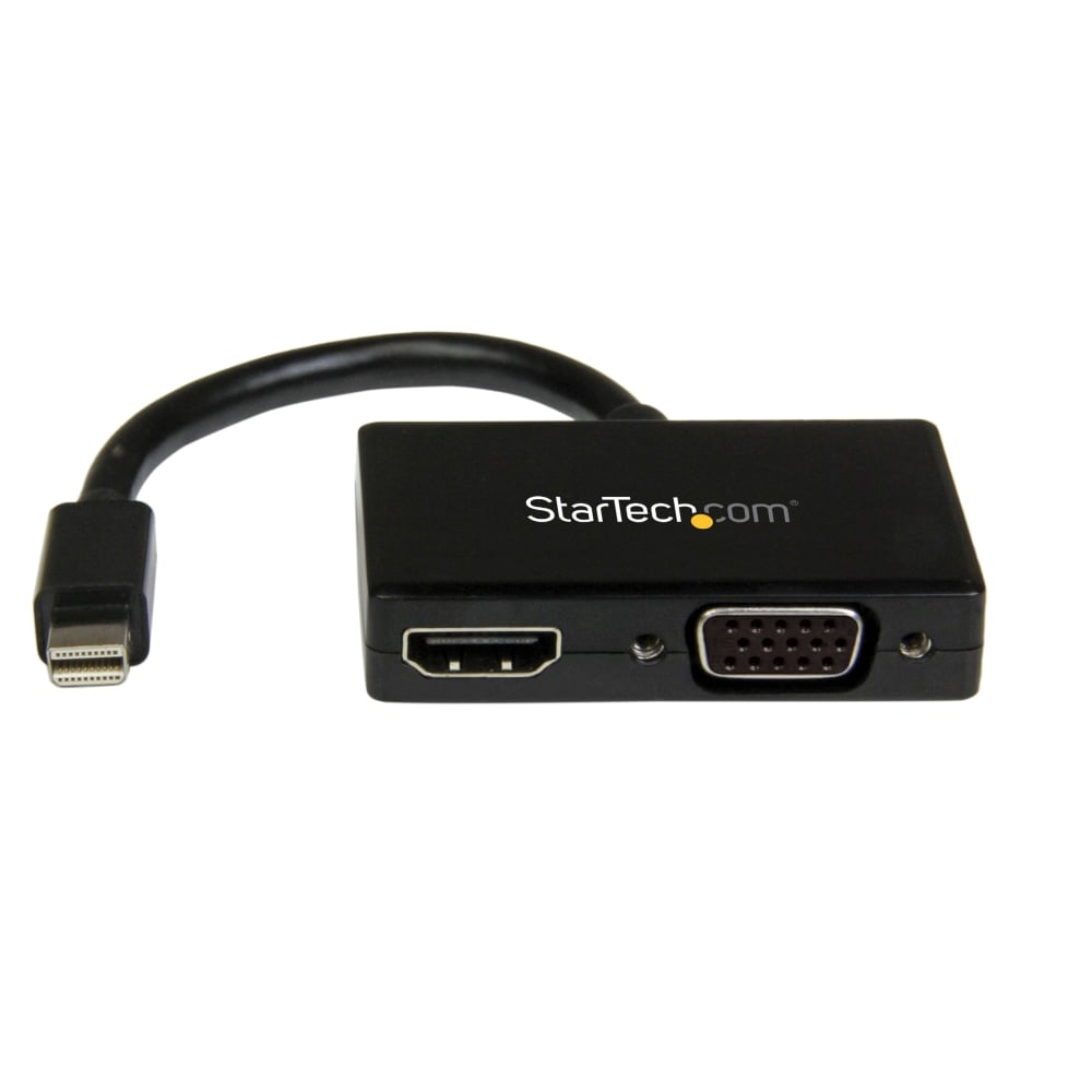 StarTech.com Travel A/V Adapter: 2-in-1 Mini DisplayPort to HDMI or VGA Converter - Connect a Mini DisplayPor - MDP2HDVGA MPN:MDP2HDVGA