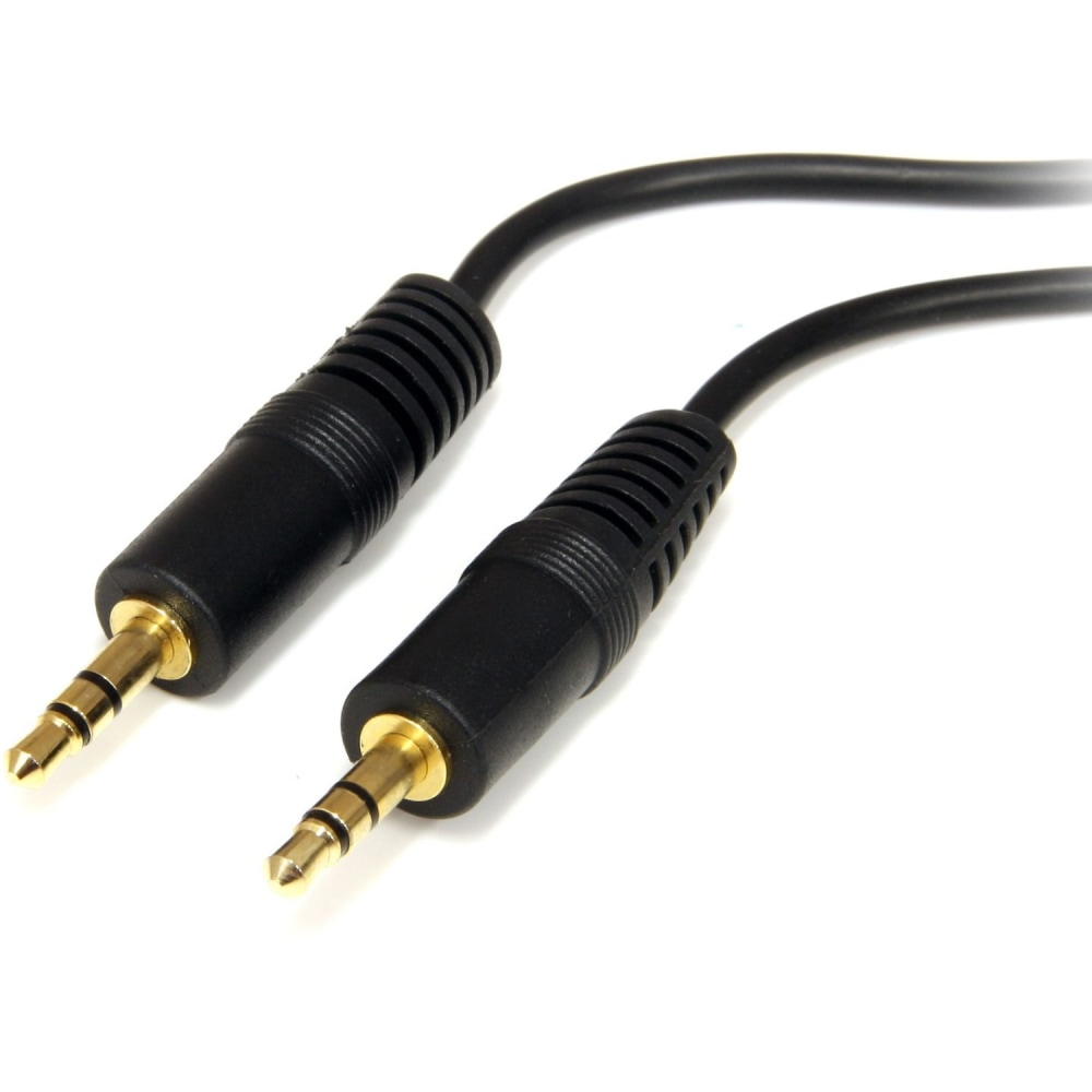 StarTech.com 6 ft 3.5mm Stereo Audio Cable - M/M - Audio cable - mini-phone stereo 3.5 mm (M) - min - MU6MM MPN:MU6MM