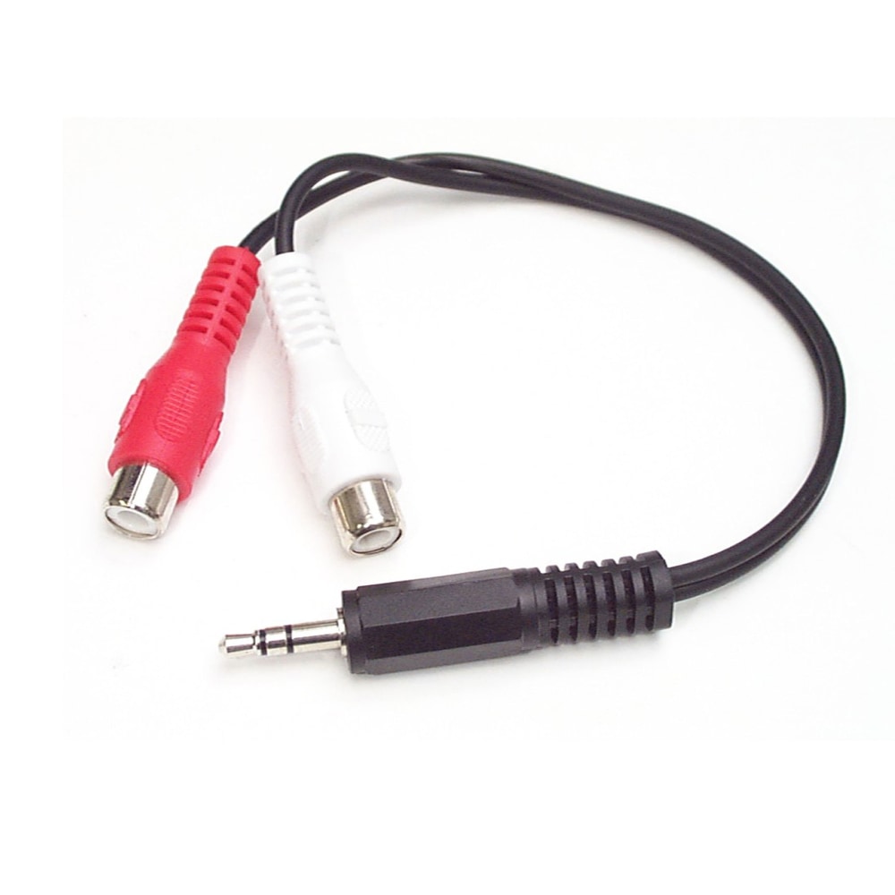 StarTech.com 6in Stereo Audio Cable - 3.5mm Male to 2x RCA Female MPN:MUMFRCA