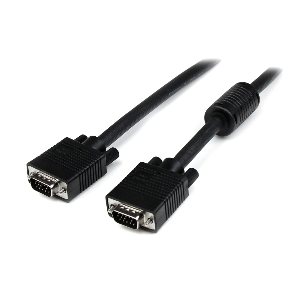 StarTech.com 30 ft Coax High Resolution VGA Monitor Cable - HD15 M/M - Connect your VGA monitor with the highest quality connection available MPN:MXT101MMHQ30