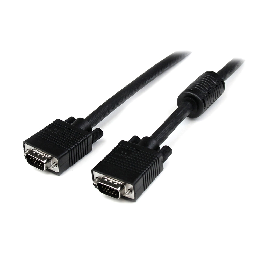 StarTech.com M/M HD15 High Resolution VGA Cable, 15ft, Black MPN:MXT105MMHQ