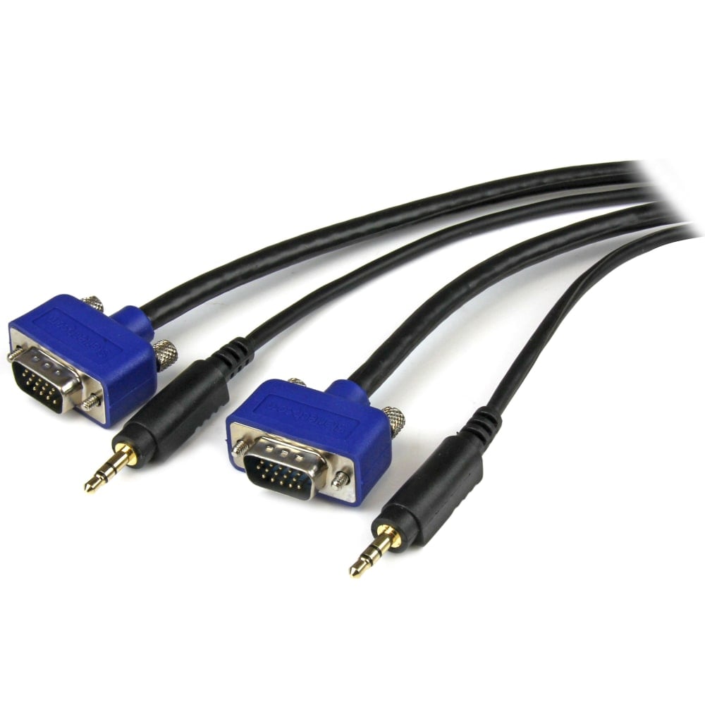 StarTech.com 6 ft Coax High Resolution Monitor VGA Cable w/ Audio - HD15 M/M - 6ft MPN:MXTHQMM6A