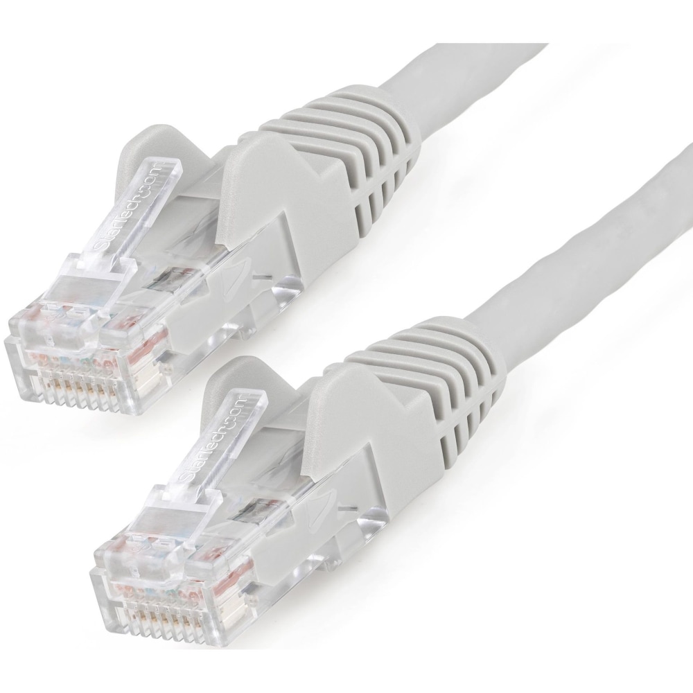 StarTech.com 10ft LSZH CAT6 Ethernet Cable - Gray Snagless Patch Cord - First End: 1x RJ-45 Male Network - N6LPATCH10GR MPN:N6LPATCH10GR