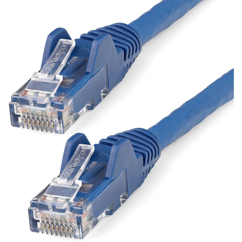 StarTech.com 20ft (6m) CAT6 Ethernet Cable, LSZH (Low Smoke Zero Halogen) 10 GbE Snagless 100W PoE UTP RJ45 Blue Network Patch Cord, ETL MPN:N6LPATCH20BL