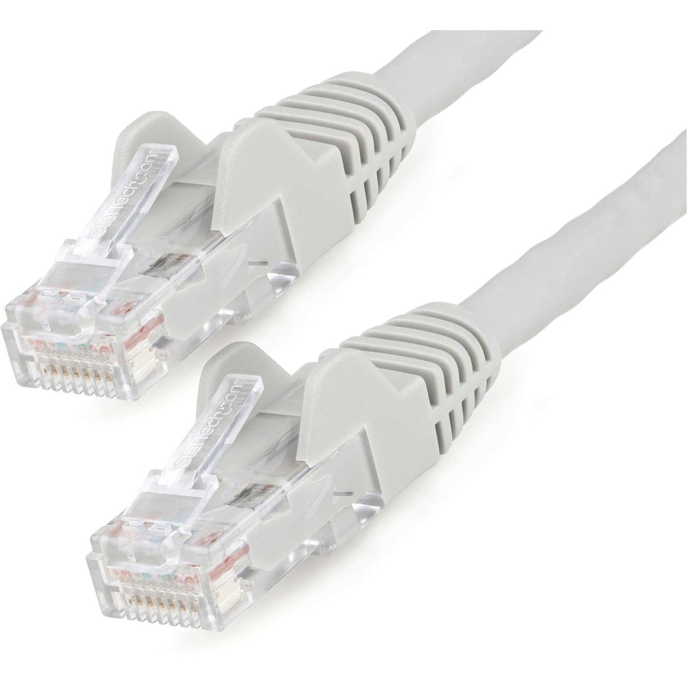 StarTech.com 7ft (2m) CAT6 Ethernet Cable, LSZH (Low Smoke Zero Halogen) 10 GbE Snagless 100W PoE UTP RJ45 Gray Network Patch Cord, ETL MPN:N6LPATCH7GR