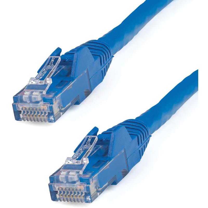 StarTech.com 12ft Blue Cat6 Patch Cable with Snagless RJ45 Connectors - Cat6 Ethernet Cable - 12 ft Cat6 UTP Cable - N6PATCH12BL MPN:N6PATCH12BL