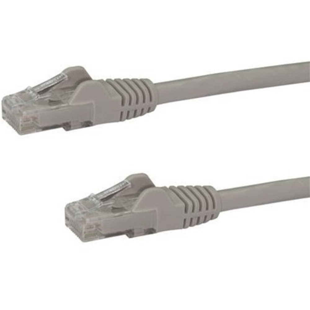 StarTech.com 50ft CAT6 Ethernet Cable - Gray Snagless Gigabit CAT 6 Wire - 50ft Gray CAT6 up to 160ft - N6PATCH50GR MPN:N6PATCH50GR