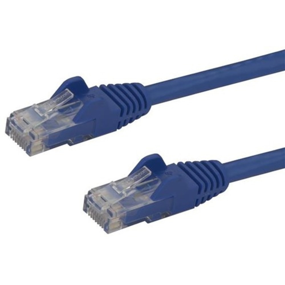 StarTech.com 6in Blue Cat6 Patch Cable with Snagless RJ45 Connectors - Blue MPN:N6PATCH6INBL