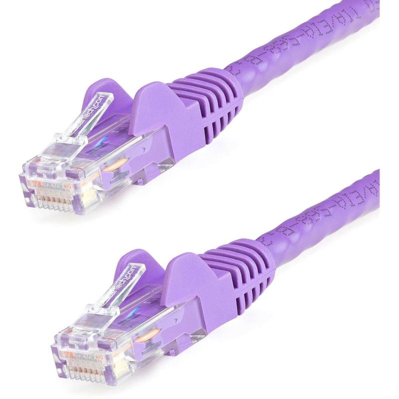 StarTech.com 6ft Purple Cat6 Cable with Snagless RJ45 Connectors - Cat6 Ethernet Cable - First End: 1x R - N6PATCH6PL MPN:N6PATCH6PL