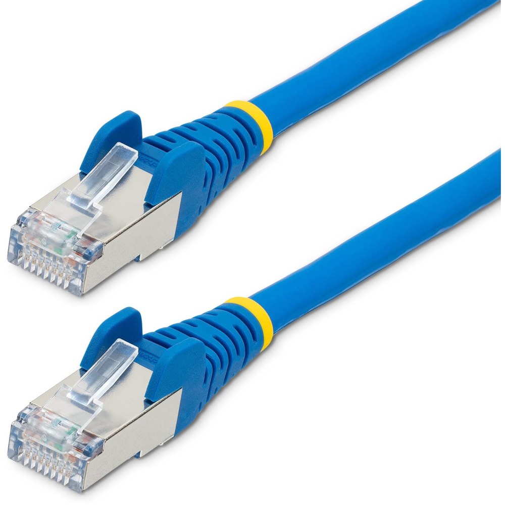 StarTech.com 5ft CAT6a Ethernet Cable, Blue Low Smoke Zero Halogen (LSZH) 10 GbE 100W PoE S/FTP Snagless R - NLBL5FCAT6APATCH MPN:NLBL-5F-CAT6A-PATCH