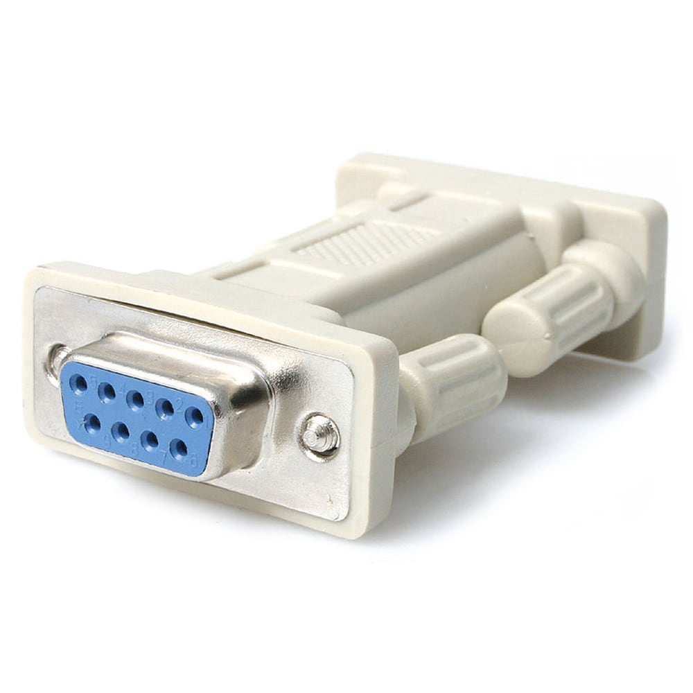 StarTech.com DB9 RS232 Serial Null Modem Adapter - F/F - Null modem adapter - DB-9 (F) to DB-9 (F) - NM9FF - NM9FF MPN:NM9FF