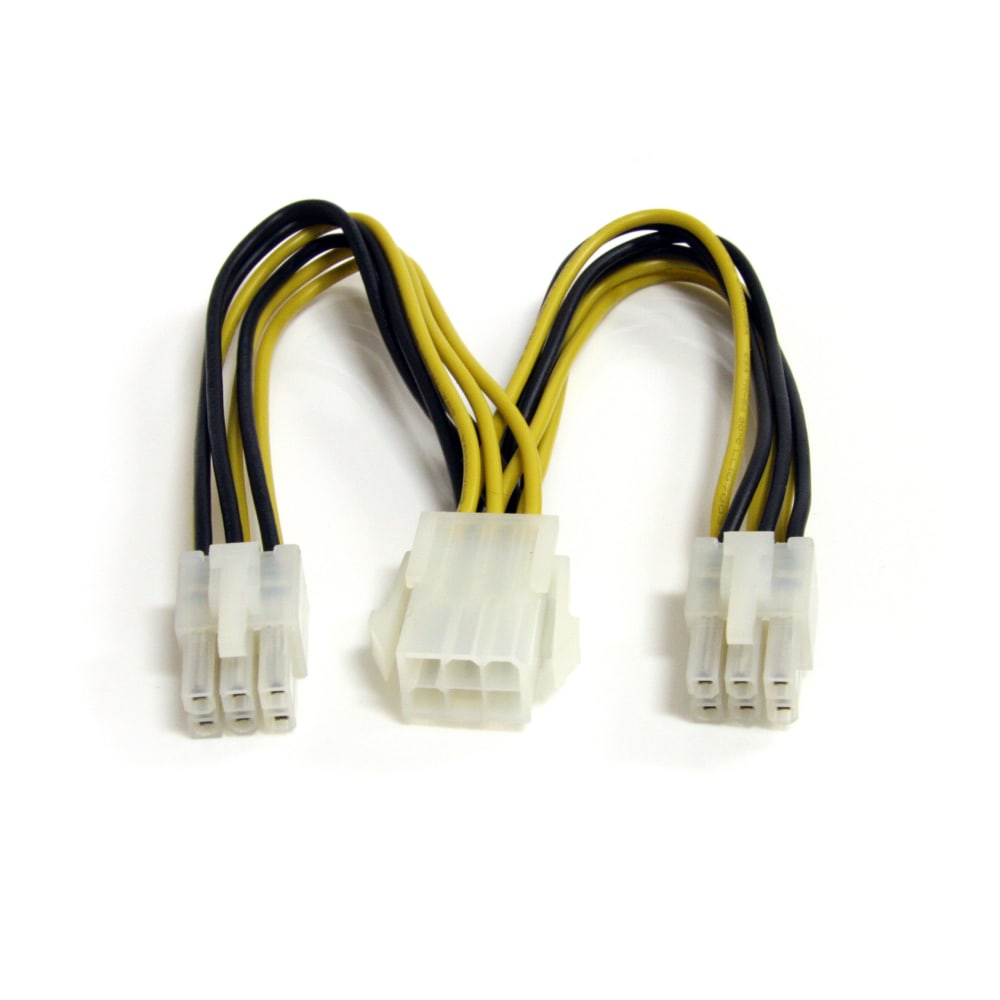 StarTech 6in PCI Express Power Splitter Cable - Split a single PCI Express 6-pin power connection into two power connections MPN:PCIEXSPLIT6