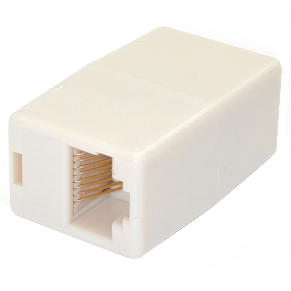 StarTech.com Cat5e RJ45 Modular Inline Coupler - 10 Pack - Extend the on your Cat5e patch cable - Ethernet Cat5e Coupler - RJ45COUP10PK MPN:RJ45COUP10PK