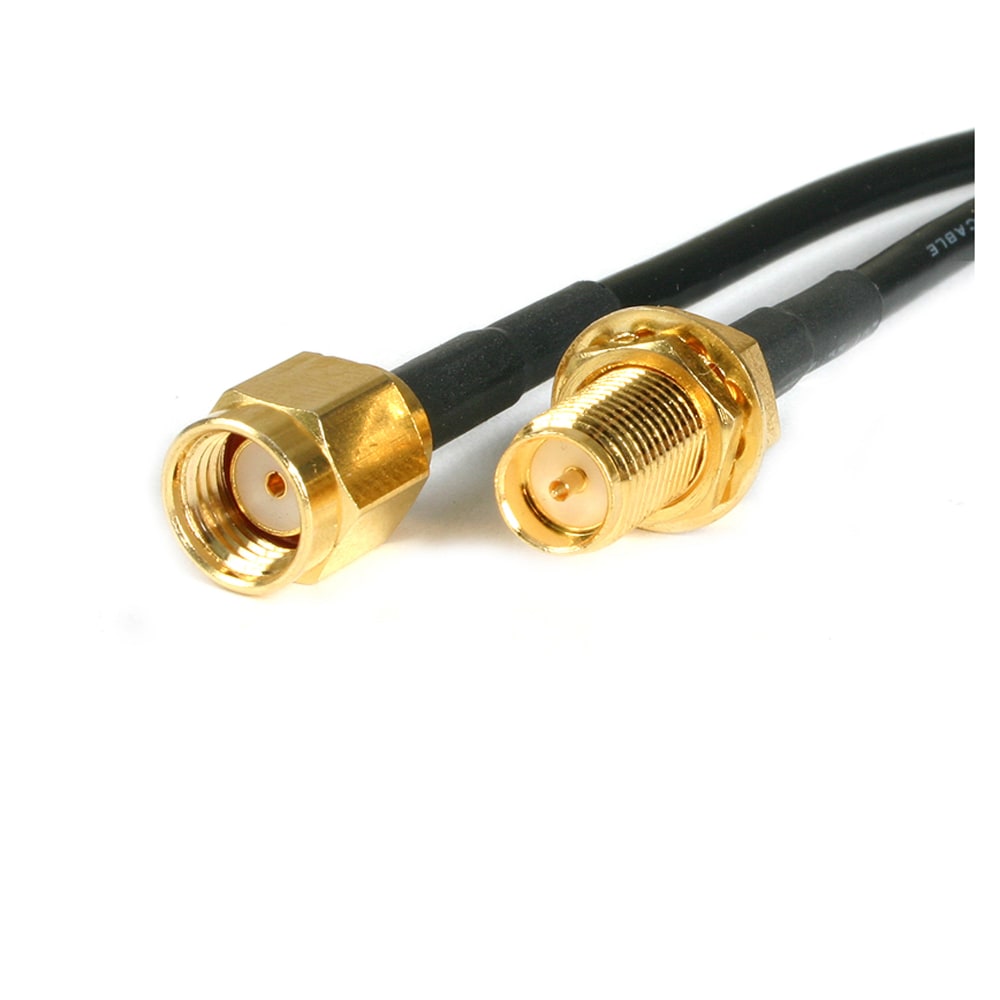 StarTech.com 10 ft RP-SMA to RP-SMA Wireless Antenna Adapter Cable - M/F - RPSMA10MF MPN:RPSMA10MF