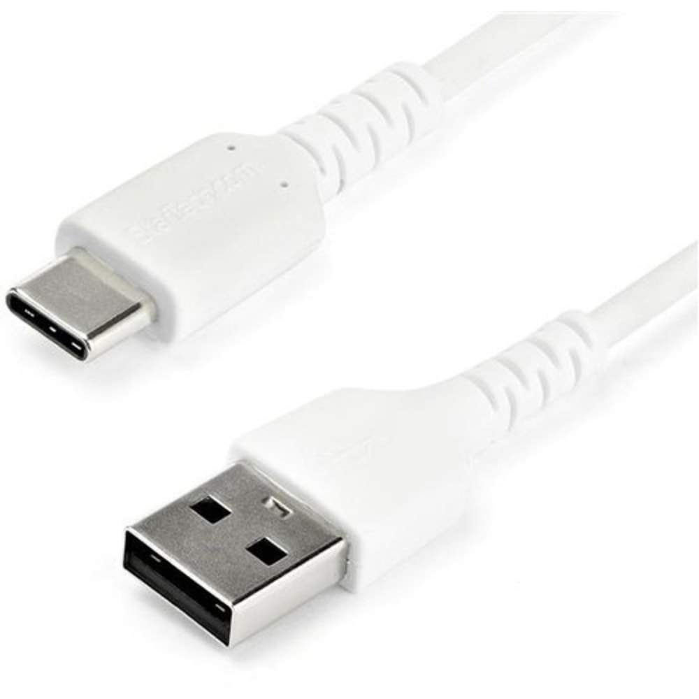 StarTech.com 2 m / 6.6ft USB 2.0 to USB C Cable - High Quality USB 2.0 Cable - USB Cable - White - USB Data Transfer Cable (RUSB2AC2MW) MPN:RUSB2AC2MW