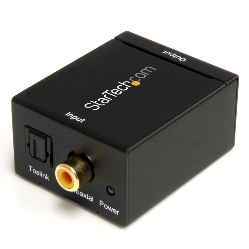 StarTech.com SPDIF Digital Coaxial or Toslink Optical to Stereo RCA Audio Converter MPN:SPDIF2AA