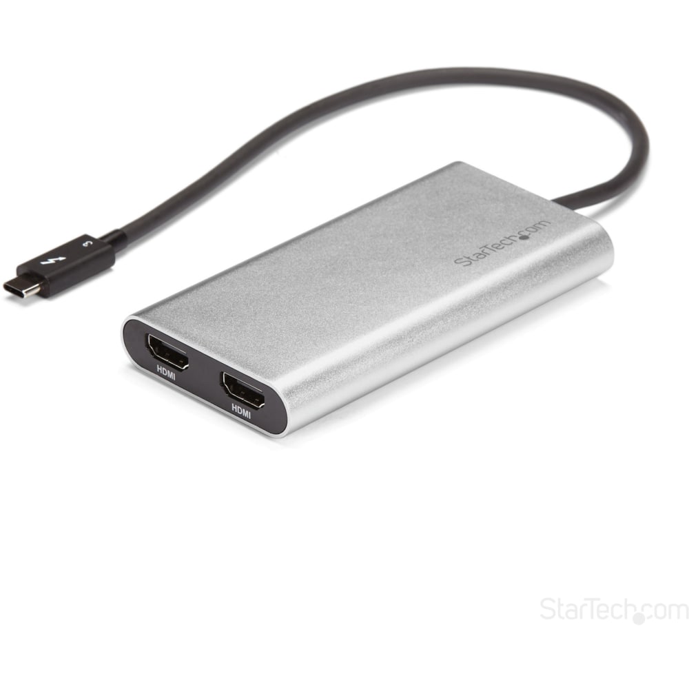 StarTech.com Thunderbolt 3 To Dual HDMI Adapter MPN:TB32HD24K60