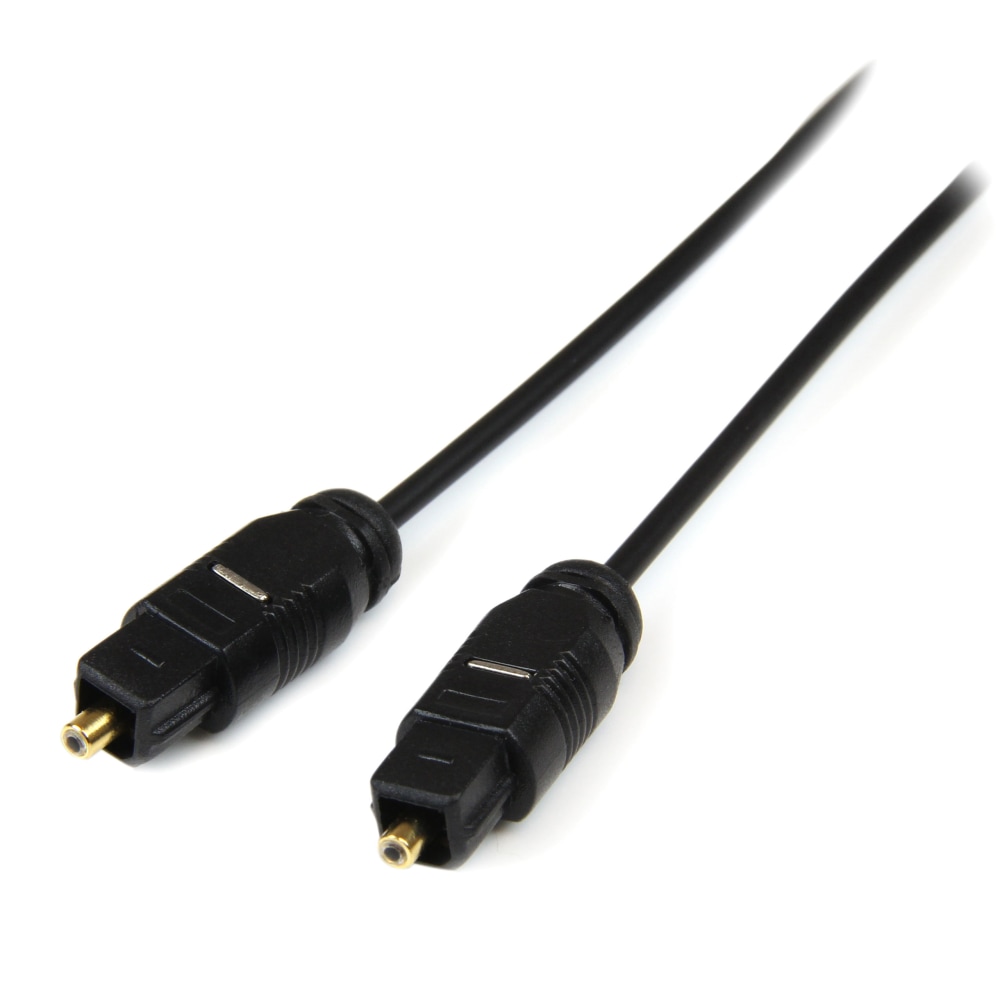 Startech.Com 3Ft Thin Toslink Digital, Thintos3 MPN:THINTOS3