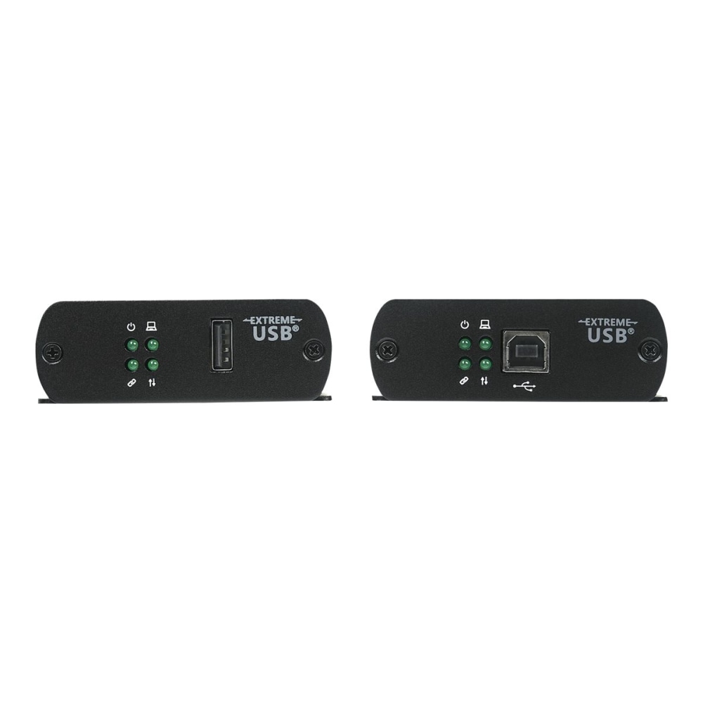 StarTech.com USB 2.0 Extender over Cat5e or Cat6 Ethernet Cable - 330ft/100m USB 2.0 Extender Adapter Kit w/ ESD & Metal Case - USB2001EXT2NA MPN:USB2001EXT2NA