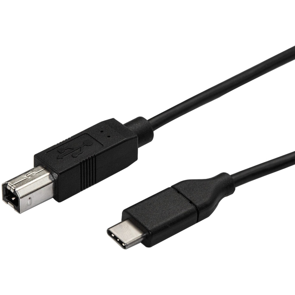 StarTech.com 3m 10ft USB C to USB B Printer Cable - M/M - USB 2.0 - USB C to USB B Cable - Black MPN:USB2CB3M