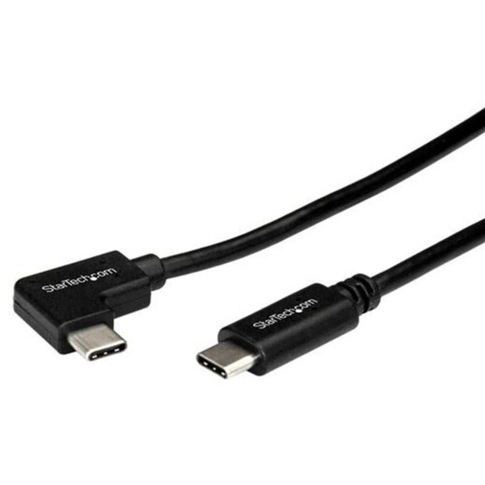 StarTech.com 1m 3 ft Right Angle USB-C Cable M/M - USB 2.0 - USB Type C Cable - 90 degree USB-C Cable - USB2CC1MR MPN:USB2CC1MR