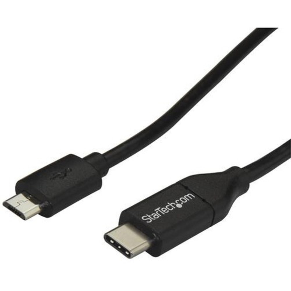 StarTech.com 1m 3ft USB-C to Micro-B Cable M/M - USB 2.0 - Micro USB Type C - Connect to USB C laptops such as Apple MacBook, Chromebook Pixel & more MPN:USB2CUB1M