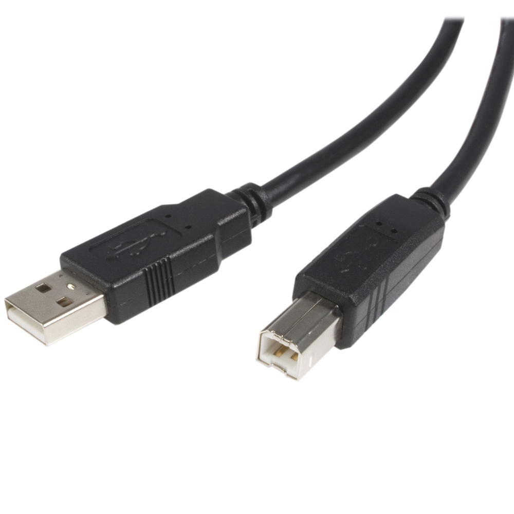 StarTech.com 1 ft USB 2.0 A to B Cable, M/M, USB2HAB1 MPN:USB2HAB1