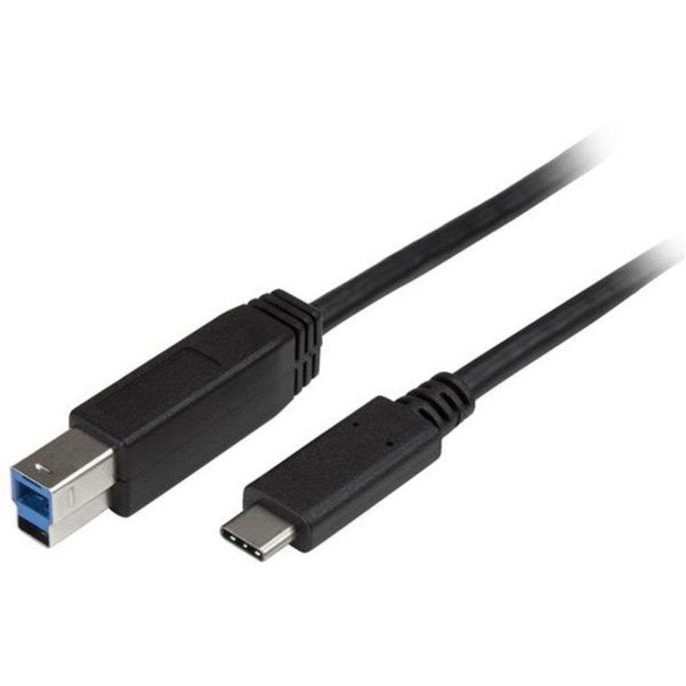 StarTech.com 2m 6 ft USB C to USB B Printer Cable - M/M - USB 3.0 (5Gbps) USB B Cable - USB C to USB B Cable - USB315CB2M MPN:USB315CB2M