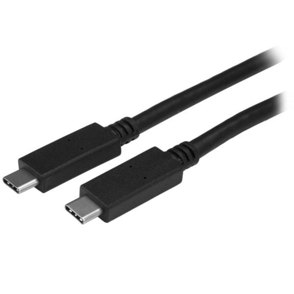 StarTech.com 1m 3 ft USB C Cable with Power Delivery (5A) - M/M - USB 3.1 (10Gbps) - USB-IF Certified - USB31C5C1M MPN:USB31C5C1M