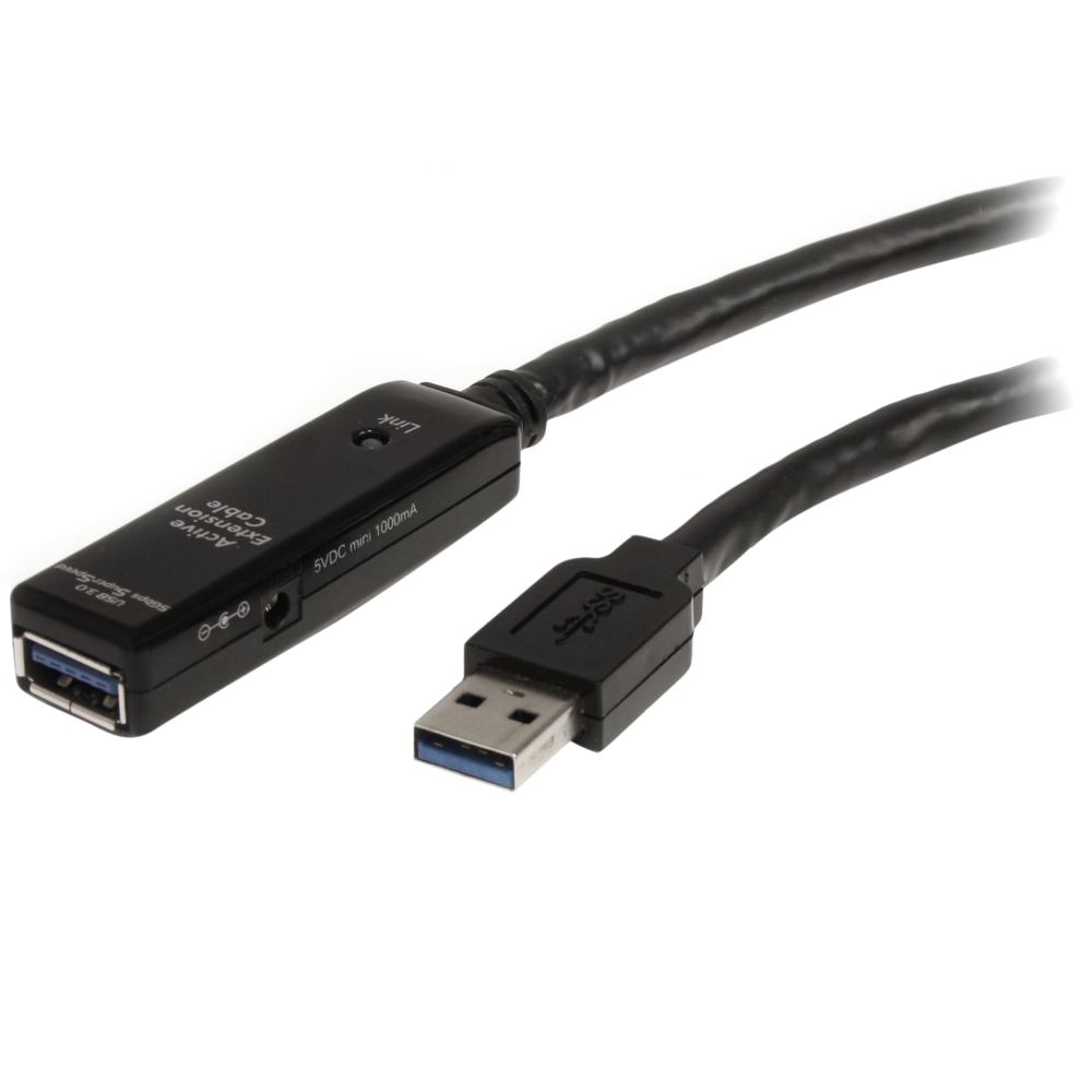 StarTech.com 10m USB 3.0 (5Gbps) Active Extension Cable - M/F - Extend the distance between a computer and a USB 3.0 device by an additional 10 meters MPN:USB3AAEXT10M