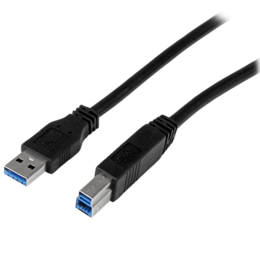 StarTech.com 2m (6ft Certified SuperSpeed USB 3.0 A to B Cable MPN:USB3CAB2M