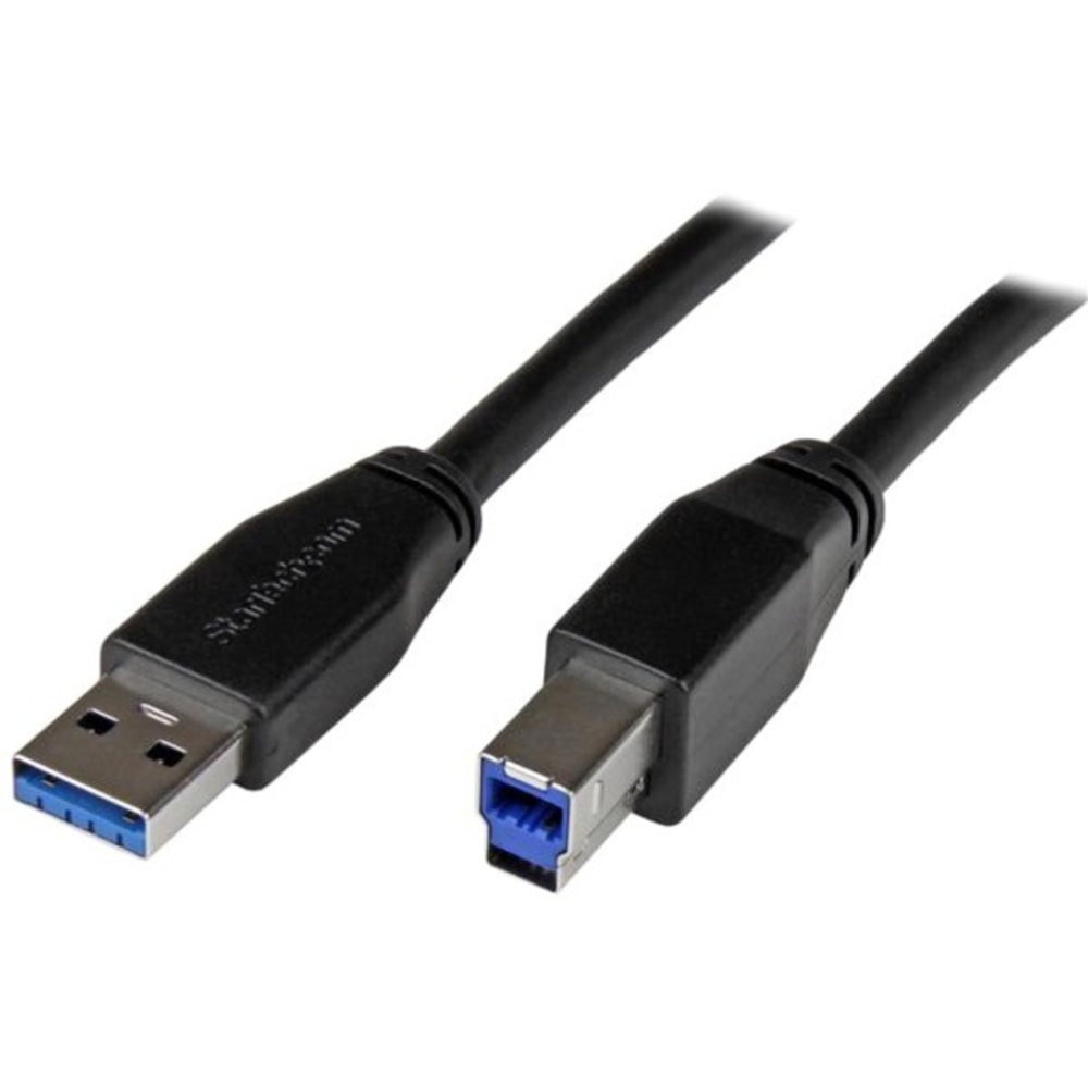 StarTech.com 10m 30ft Active USB 3.0 USB-A to USB-B Cable - M/M - USB A to B Cable - USB 3.1 Gen 1) MPN:USB3SAB10M