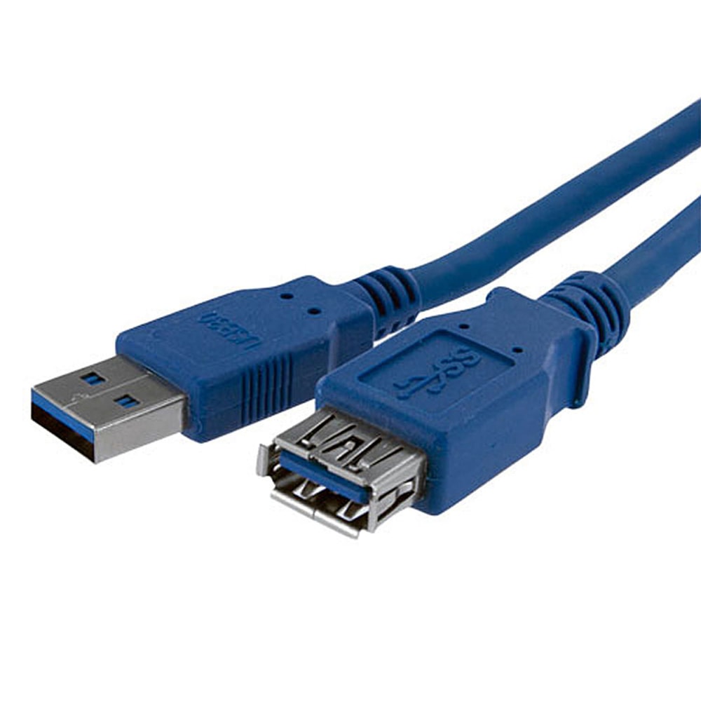 StarTech.com 1m Blue SuperSpeed USB 3.0 Extension Cable A to A - M/F - 3.28 ft USB Data Transfer Cable - USB3SEXT1M MPN:USB3SEXT1M