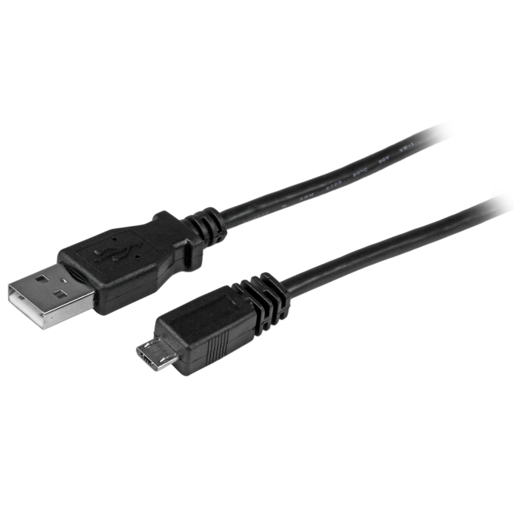 StarTech.com 10 ft Micro USB Cable - A to Micro B - USB cable - USB (M) to Micro-USB Type B (M) - USB 2.0 - 10 ft - black - - UUSBHAUB10 MPN:UUSBHAUB10