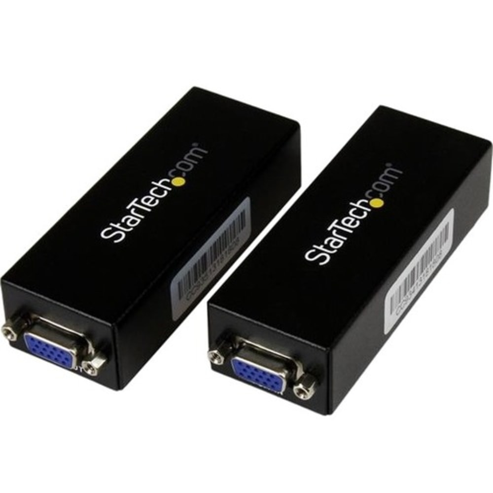 StarTech.com VGA to Cat 5 Monitor Extender Kit (250ft/80m) - VGA Cat5 Extender - Extend a VGA signal to a remote display using Cat5 cabling MPN:ST121UTPEP