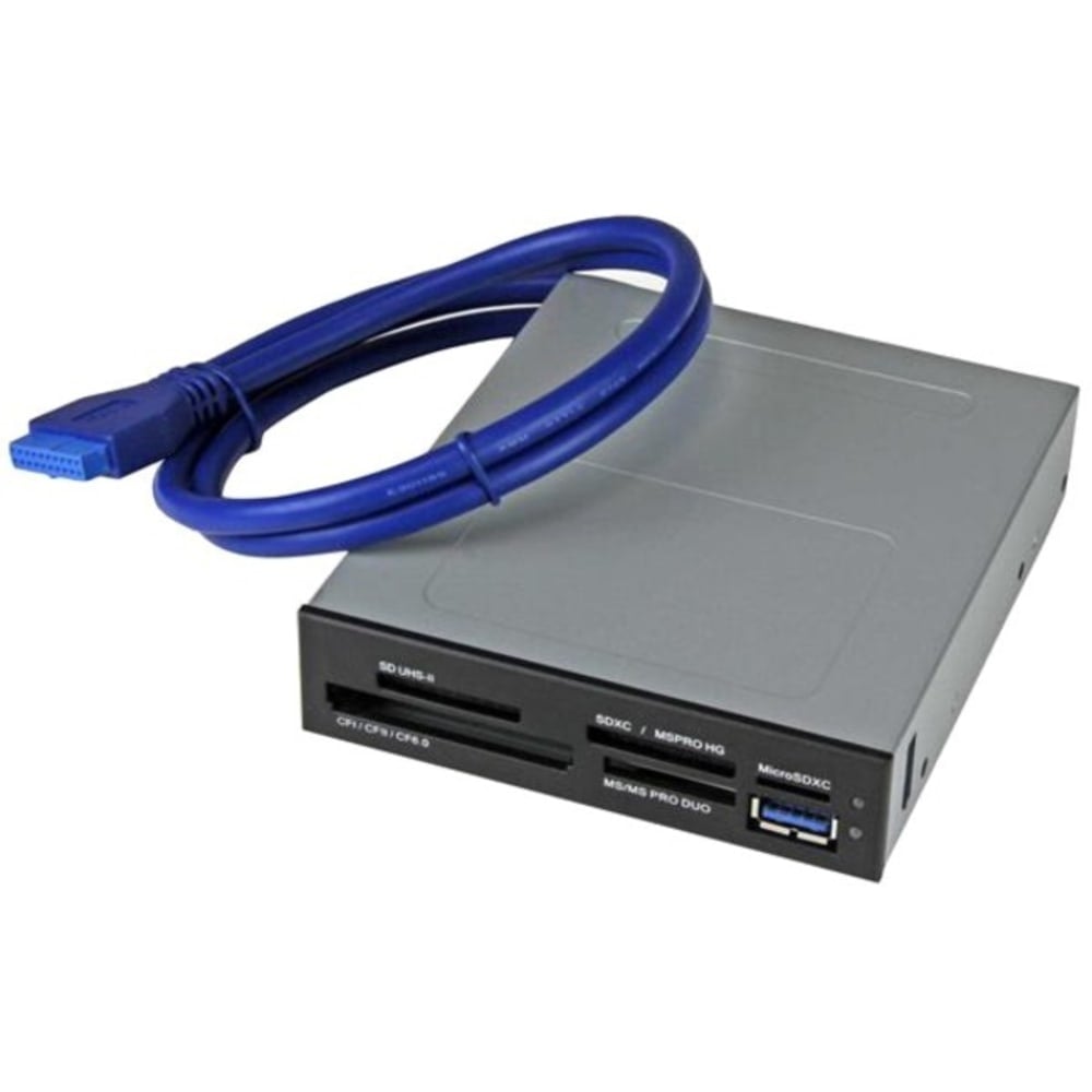StarTech.com USB 3.0 Internal Multi-Card Reader with UHS-II Support - SD/Micro SD/MS/CF Memory Card Reader - 35FCREADBU3 MPN:35FCREADBU3