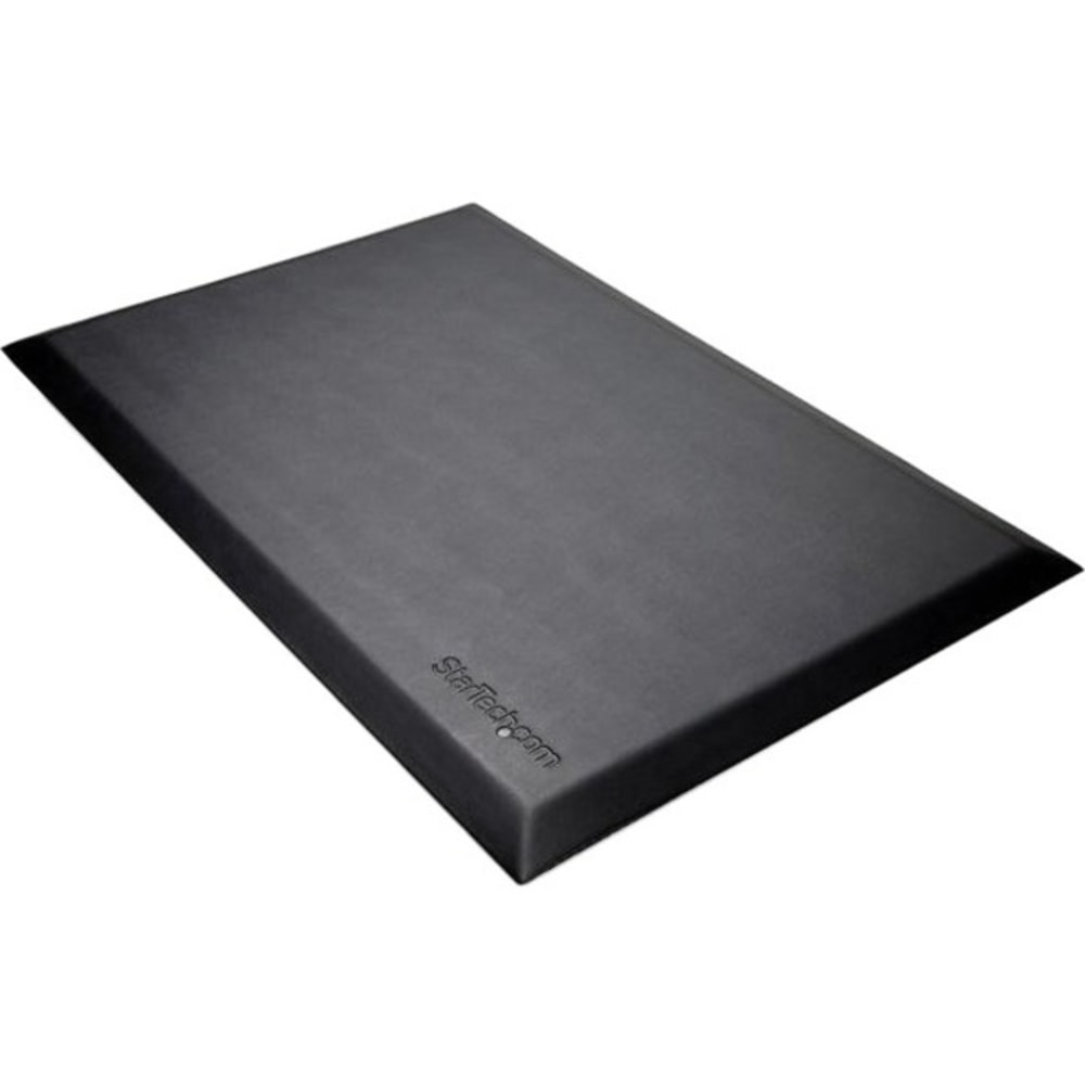 StarTech.com Anti-Fatigue Mat for Standing Desk - Ergonomic Mat for Sit Stand Work Desk - Large 24in x 36in - Non-Slip - Cushioned Floor Pad MPN:STSMATL
