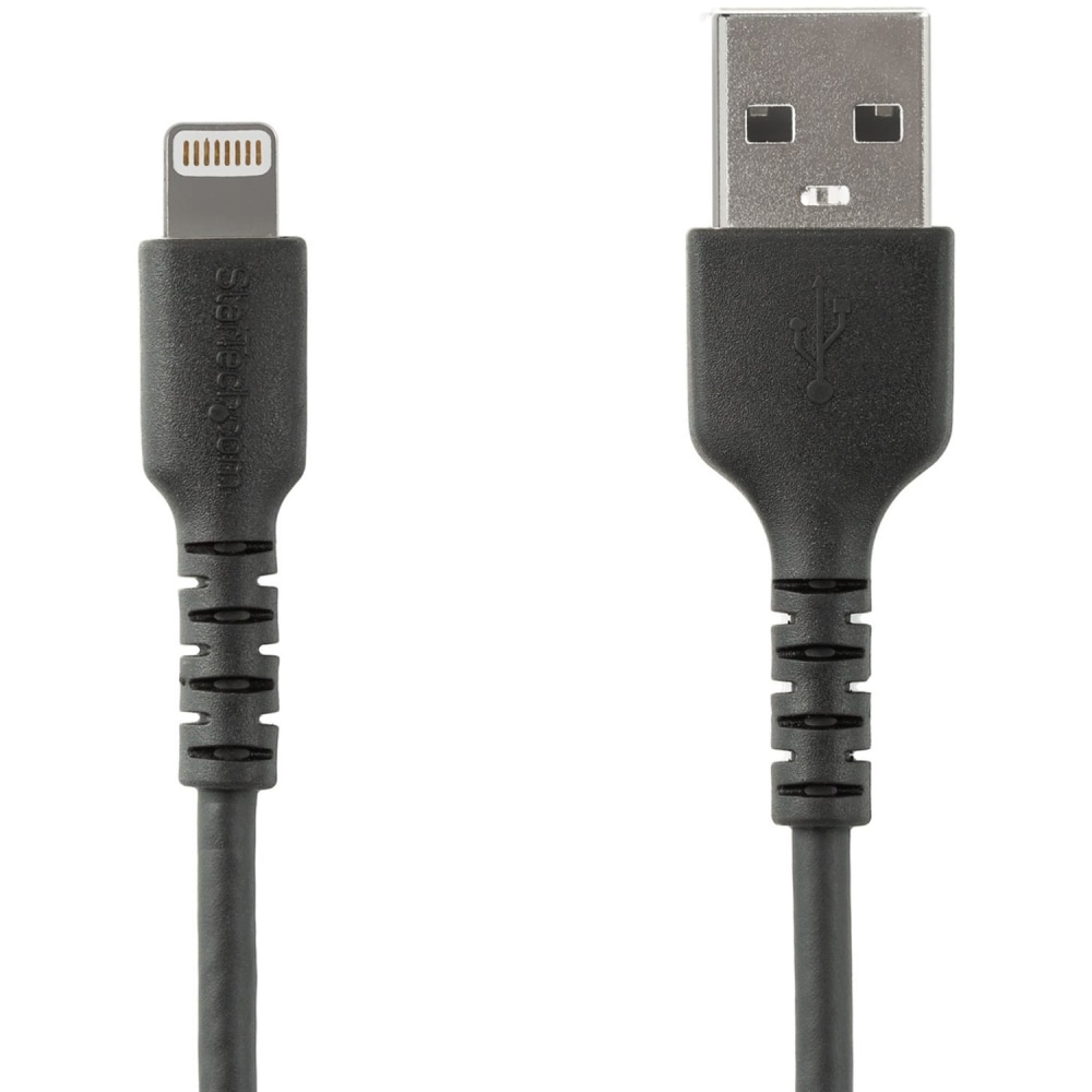 StarTech.com 3.3ft USB To Lightning Cable, Black MPN:RUSBLTMM1MB