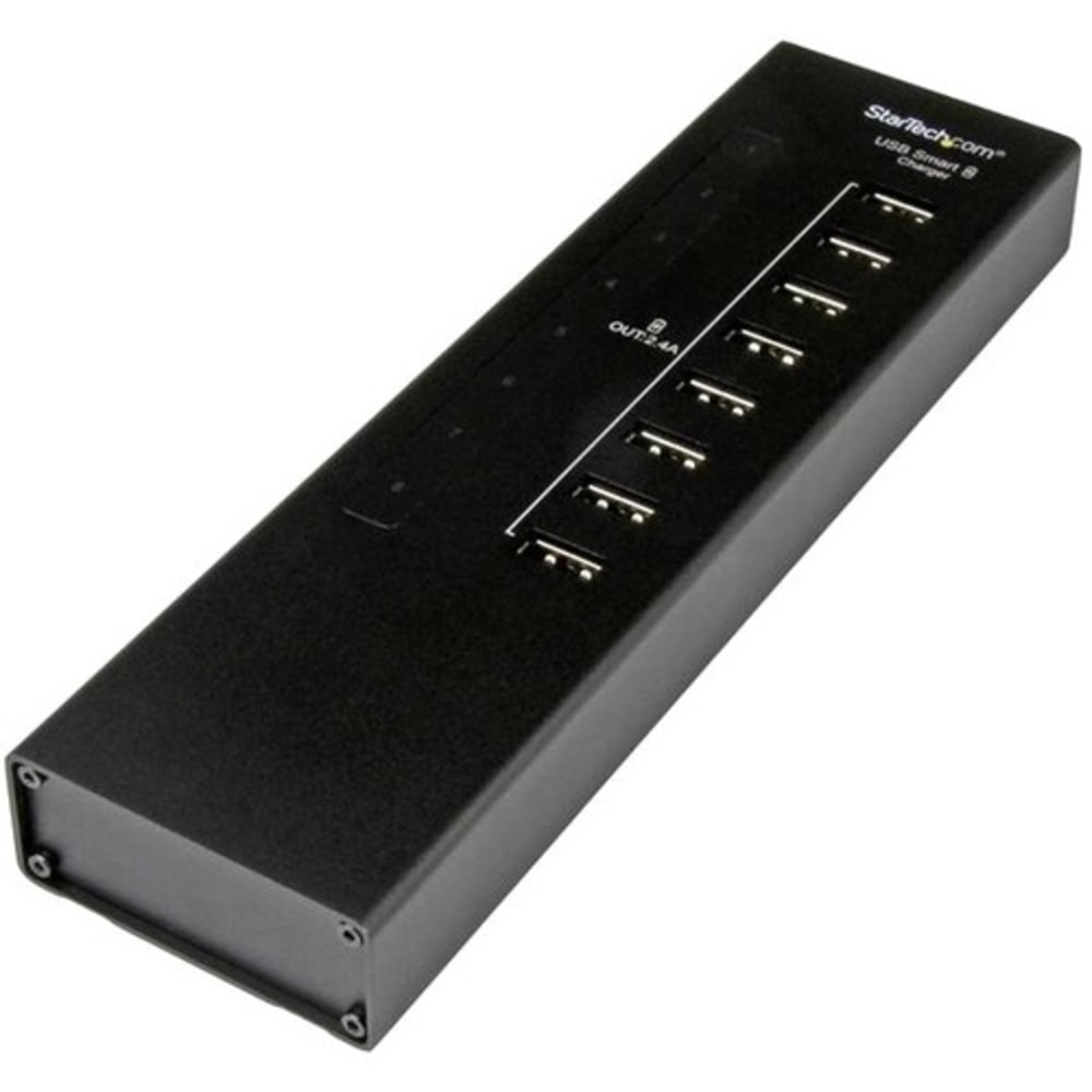 StarTech.com 8-Port Charging Station for USB Devices - 96W/19.2A MPN:ST8CU824