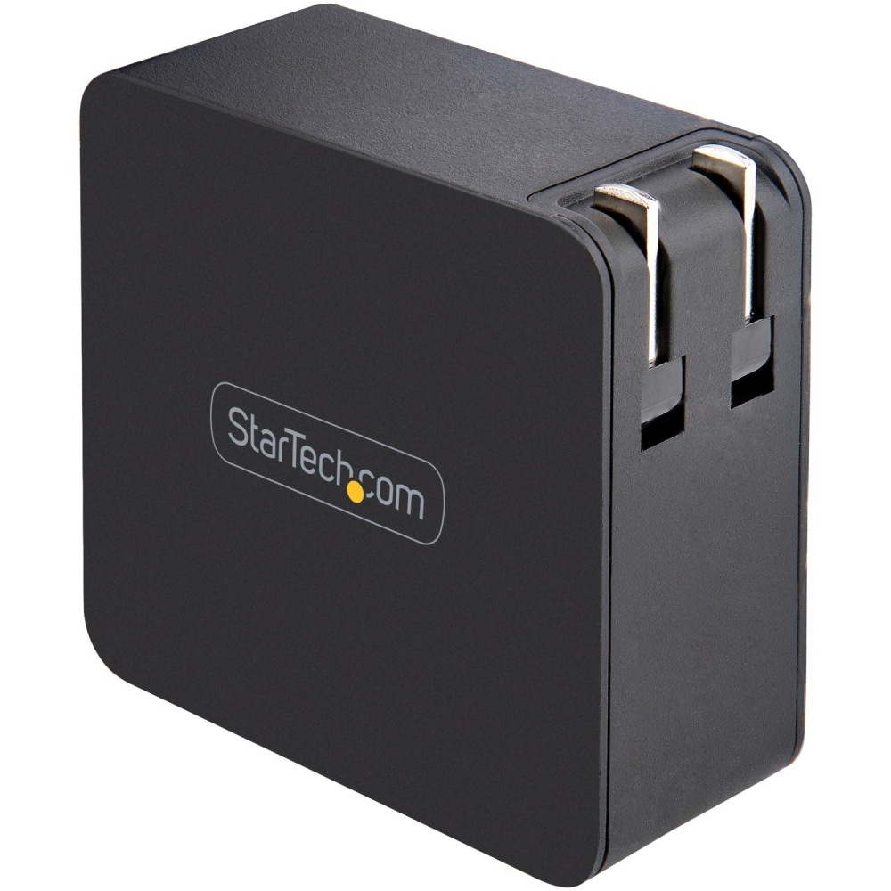 StarTech.com USB C Wall Charger, 60W PD with 6ft/2m Cable, Portable USB Type C Laptop Charger, Universal Adapter, USB IF/ETL Certified - WCH1CBK MPN:WCH1CBK