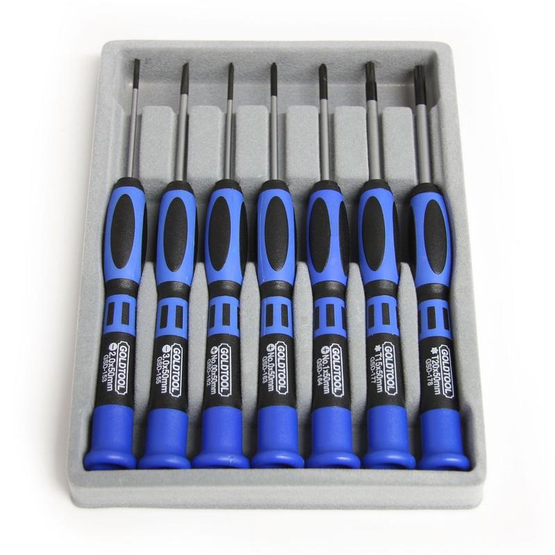 StarTech.com 7-Piece Precision Screwdriver Computer Tool Kit, Blue MPN:CTK100P