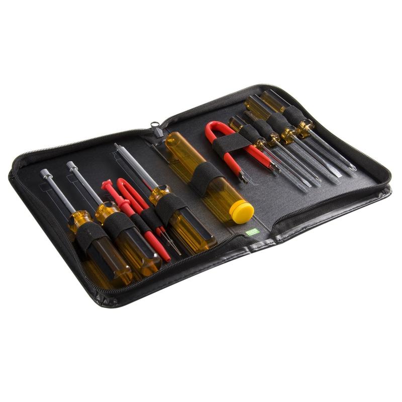 StarTech.com 11 Piece PC Computer Tool Kit with Carrying Case - Provides the necessary tools to service and repair PC computers - CTK200 MPN:CTK200